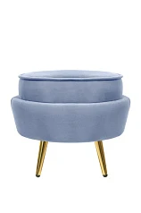 Пуф Pearl Adorn Sky в интерьере