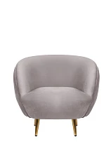 купить красивое Мягкое кресло для гостиниц Small Benee Grey в интернет-магазине