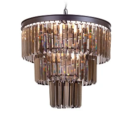 Люстра Odeon 3 Rings Smoke в интерьере