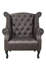Каминное кожаное кресло Royal Brown V2 в интернет-магазине