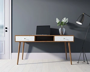 купить красивый Стол рабочий "Berber" принт 15 арт BB18/Print_15 в интернет-магазине