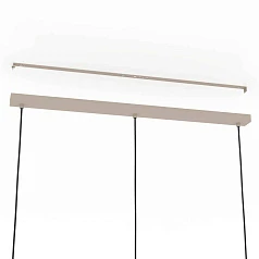 900497 Подвесной потолочный светильник ROMAZZINA, 3x40W, E27, L900, B200, H1100, сталь, песчаный в интернет-магазине