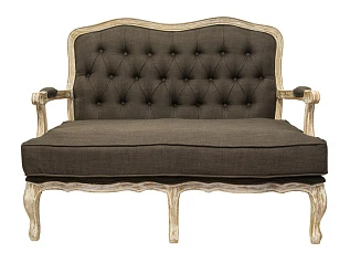 заказать Прямой диван модерн Yareli Brown V2 коричневый