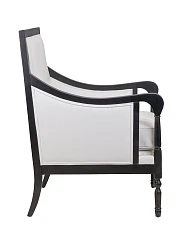 купить стильное Классическое кресло Colin White Leather в интернет-магазине