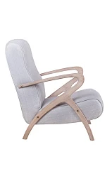 Низкое кресло Fobos light grey на заказ в интернет-магазине