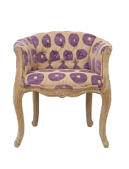 фото Низкое кресло Kandy Purple в интерьере