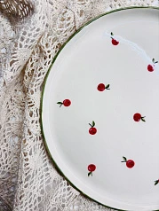 фото Тарелка "Яблочная" диаметр 19см