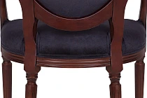 красивый Мягкий стул с подлокотниками Delo Kora Arm Black