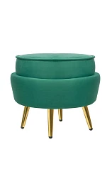 красивые Пуф Pearl Adorn Green V2