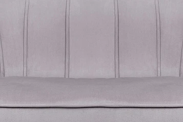 купить Дизайнерский диван для гостиниц Pearl Triple Grey на черных ножках