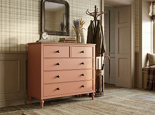 купить Комод 5 ящиков "Одри (Odri)" арт od2115/3012