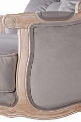 заказать Двухместный дизайнерский диван Brody Double grey