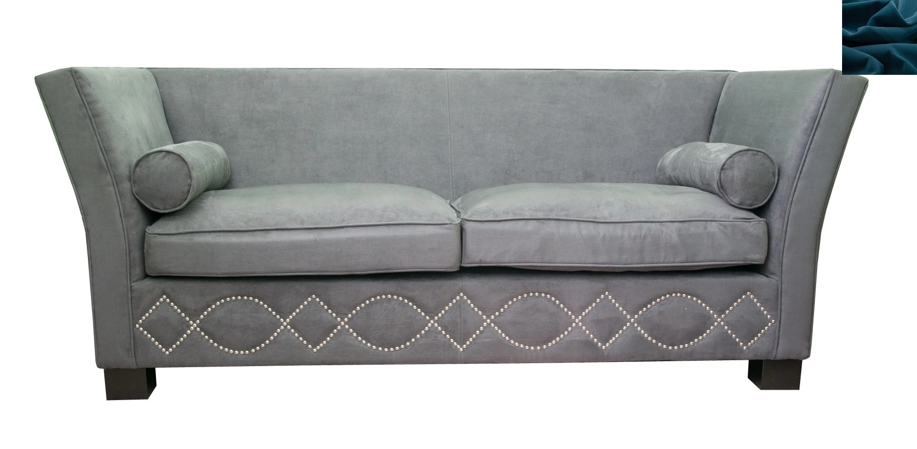 фото Диван арт-деко Volte Blue цвет синий