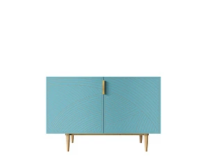 Комод с двумя дверками "Line" LN01/GR1/blue в интернет-магазине