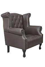 Каминное кожаное кресло Royal Brown V2 в интернет-магазине