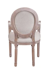 Мягкий стул с подлокотниками Volker Arm Beige V2 на заказ