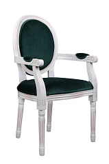 Мягкий стул с подлокотниками Volker Arm Green