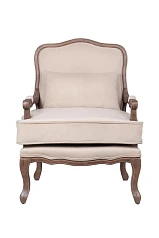 красивое Мягкое полукресло с подлокотниками Nitro Beige V4 на заказ