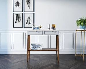 купить стильные Консоль узкая "Andersen" арт AN19WH в интернет-магазине