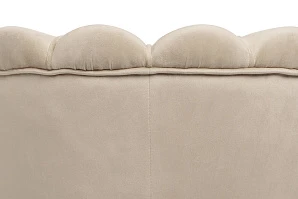 купить Низкое кресло ракушка Pearl Taupe в интернет-магазине