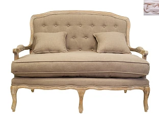 купить стильный Прямой диван модерн Yareli розовый в интернет-магазине