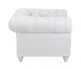 красивое Низкое кресло Dasen White