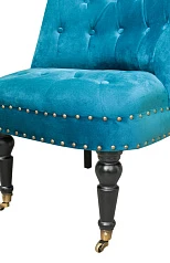 купить стильное Низкое кресло Aviana Blue Velvet в интернет-магазине
