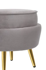 купить стильные Пуф Pearl Adorn Grey