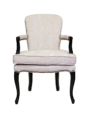 красивое Мягкое полукресло с подлокотниками Anver Beige and Black