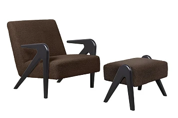 купить стильное Кресло с пуфом Arrow BR V3 в интернет-магазине