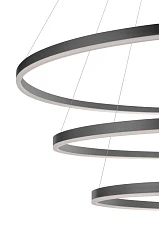 Люстра Orblaze 3 rings 800 black в интернет-магазине