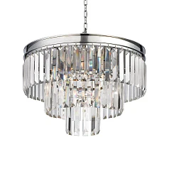 фото Люстра Odeon 3 Rings Chrome в интерьере