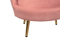 фото Низкое кресло Pearl Pink V3 в интерьере