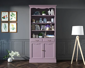 купить Книжный шкаф "Leontina Lavanda" арт ST9330L в интернет-магазине