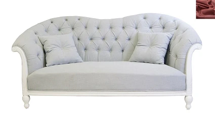 купить Французский диван Velina красный в интернет-магазине