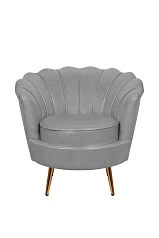заказать Низкое кресло ракушка Pearl Grey V2 в интернет-магазине