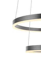 купить Люстра Orblaze 2 rings 800 black