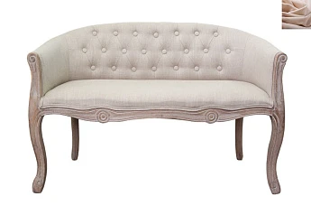 красивый Дизайнерский двухместный диван Kandy Double Mocca цвет бежевый в интернет-магазине