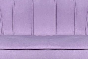 купить Диван ракушка для гостиниц Pearl Triple Purple на черных ножках
