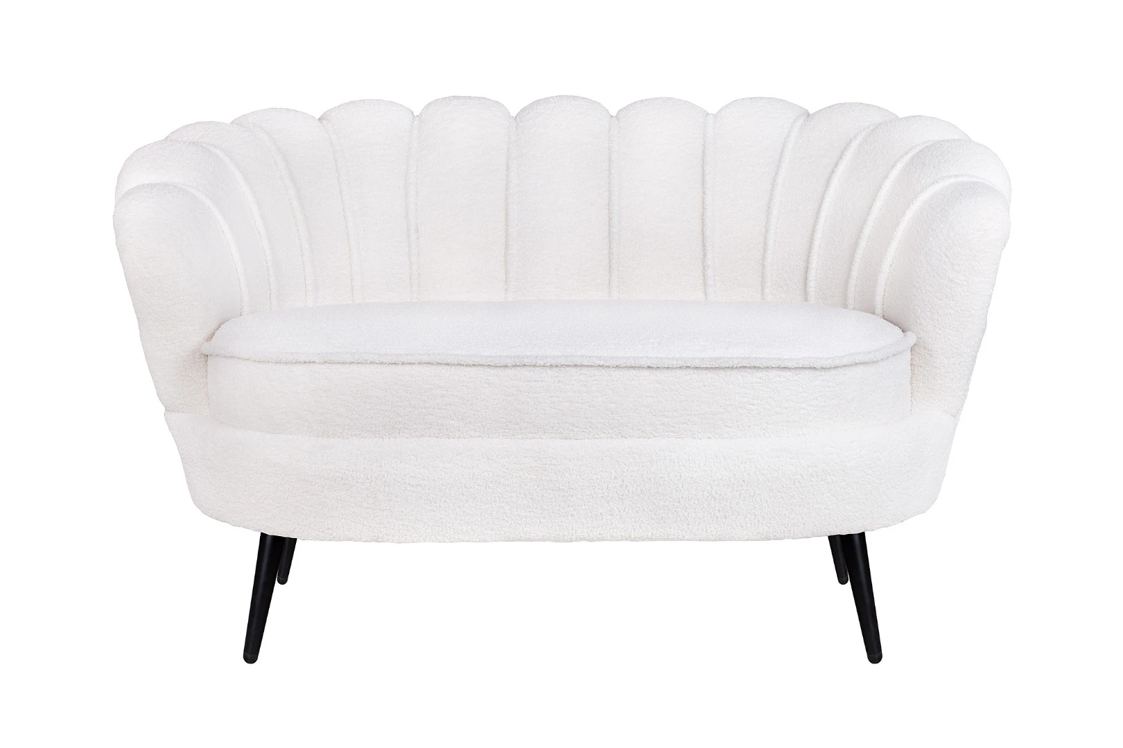 купить красивый Двухместный диван Pearl Double Boucle на черных ножках в интернет-магазине