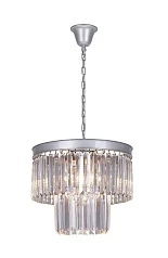 красивые Люстра Odeon 2 Rings Silver