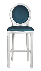фото Дизайнерский барный стул Filon Blue and White в интерьере