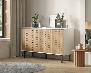 Комод большой с дверками KOTO арт KT20 в интерьере