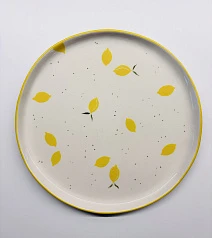 Тарелка "Лимонная" диаметр 19см