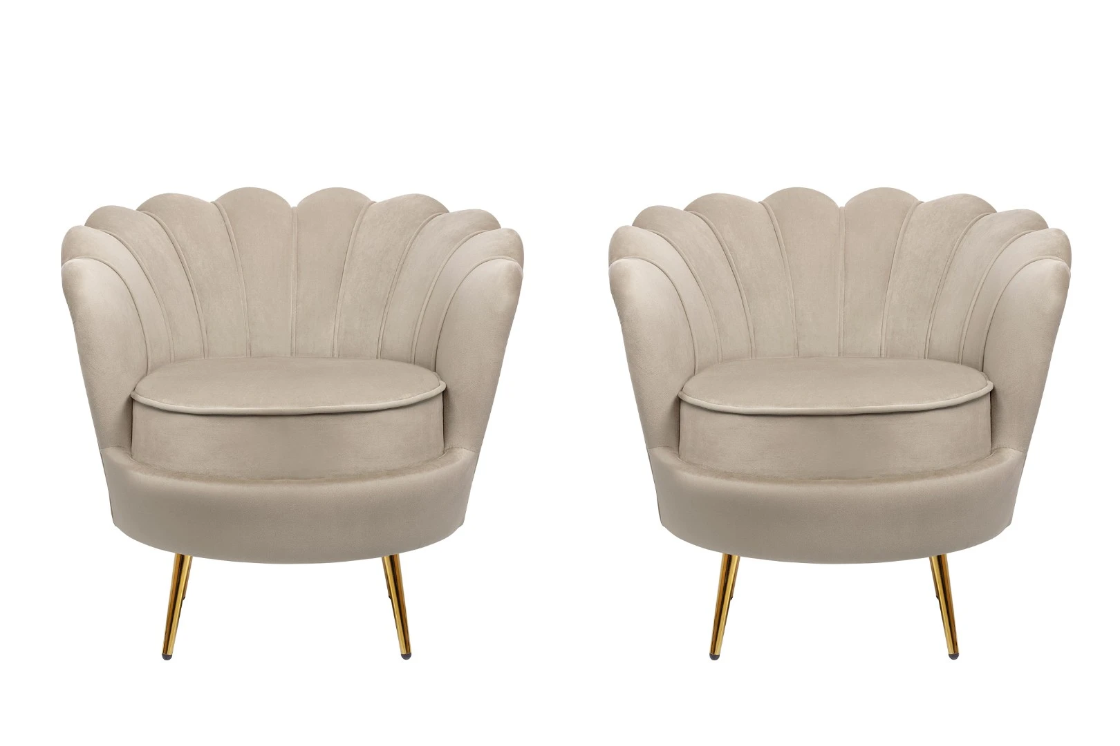 Комплект кресел ракушка Pearl Taupe
