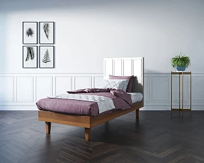 стильные Кровать "Andersen" 120х190 см арт AN120WH