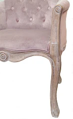 красивое Низкое кресло Kandy Pink Velvet в интернет-магазине
