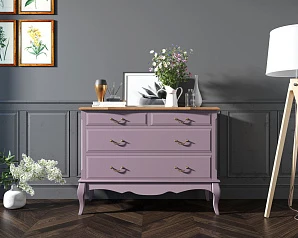 купить красивый Комод «Leontina Lavanda» на 4 ящика арт ST9315L