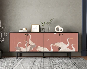 купить стильный Комод с четыремя дверками "Emerson" арт EM01/Art16 в интернет-магазине