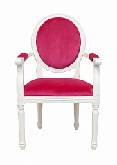 купить Мягкий стул с подлокотниками Diella Pink